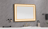 ZNTS LED Lighted Bathroom Wall Mounted Mirror with High Lumen+Anti-Fog Separately Control W92869420