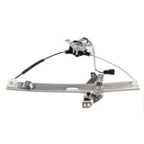 ZNTS Replacement Window Regulator with Front Left Driver Side for Chevy Impala 00-05 Silver 19801638