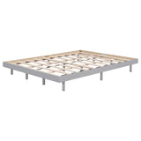 ZNTS Modern Design Queen Floating Platform Bed Frame for Grey Color W697123295