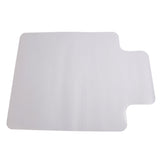 ZNTS 90 x 120 x 0.22cm PVC Home-use Protective Mat Chair Pad with Nail for Floor Chair Transparent 51839838