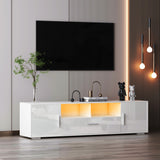 ZNTS QuickassembleFashionTVstand,TVCabinet,entertainment center TV station,TVconsole,console with LED W67936018