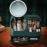 ZNTS Joybos® Makeup Storage Organizer Box with Led Lighted Mirror 27738176