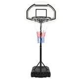 ZNTS 28" x 19" Backboard Adjustable Pool Basketball Hoop System Stand Kid Poolside Swimming Water Maxium 61942967