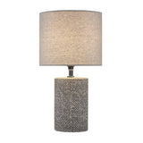 ZNTS Embossed Ceramic Table Lamp B03594982