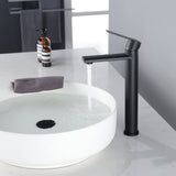 ZNTS Single Hole Bathroom Faucet NK0918