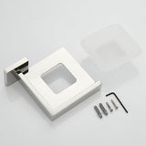 ZNTS Bright Polishing Soap Dish Rust-Proof 304 Stainless Steel Square Soap Holder with Removable Dish 80906242