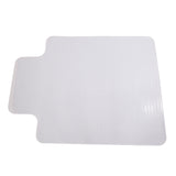 ZNTS 2PCS 90 x 120 x 0.2cm PVC Home-use Protective Mat for Floor Chair Transparent 53021338
