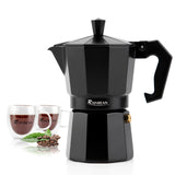ZNTS Stovetop Espresso Maker 6-Cup Espresso Cup Moka Pot Classic Cafe Maker Percolator Coffee Maker 35585813