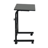 ZNTS Removable P2 15MM Chipboard & Steel Side Table Black 62282821