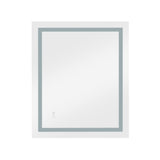 ZNTS LED Lighted Makeup Mirror For Bathroom Vanity With Touch Bottom For Color Temperature, 77343175