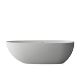 ZNTS Solid Surface Freestanding Bathtub 43613262