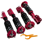 ZNTS 24 Clicks Adjustable Damper Rear Front Coilovers Kit For Toyota Camry 1997-2001 Lowering Shocks 46075355