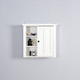 ZNTS Bathroom Wooden Wall Cabinet with a Door 44773847
