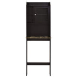 ZNTS Modern Over The Toilet Space Saver Organization Wood Storage Cabinet for Home, Bathroom 31057192