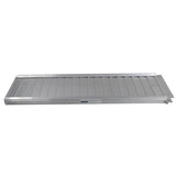 ZNTS 5ft Two-section Wheelchair Ramps Silver 85085481