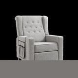 ZNTS Arm Pushing Recliner, Modern Button Tufted Wingback Push Back Recliner, Living Room W133364036