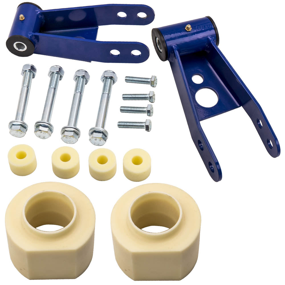 ZNTS Level Lift Kit Front 3'' Rear 2'' Shackle for Jeep Cherokee XJ 4X4 4WD 1984-2001 41069211