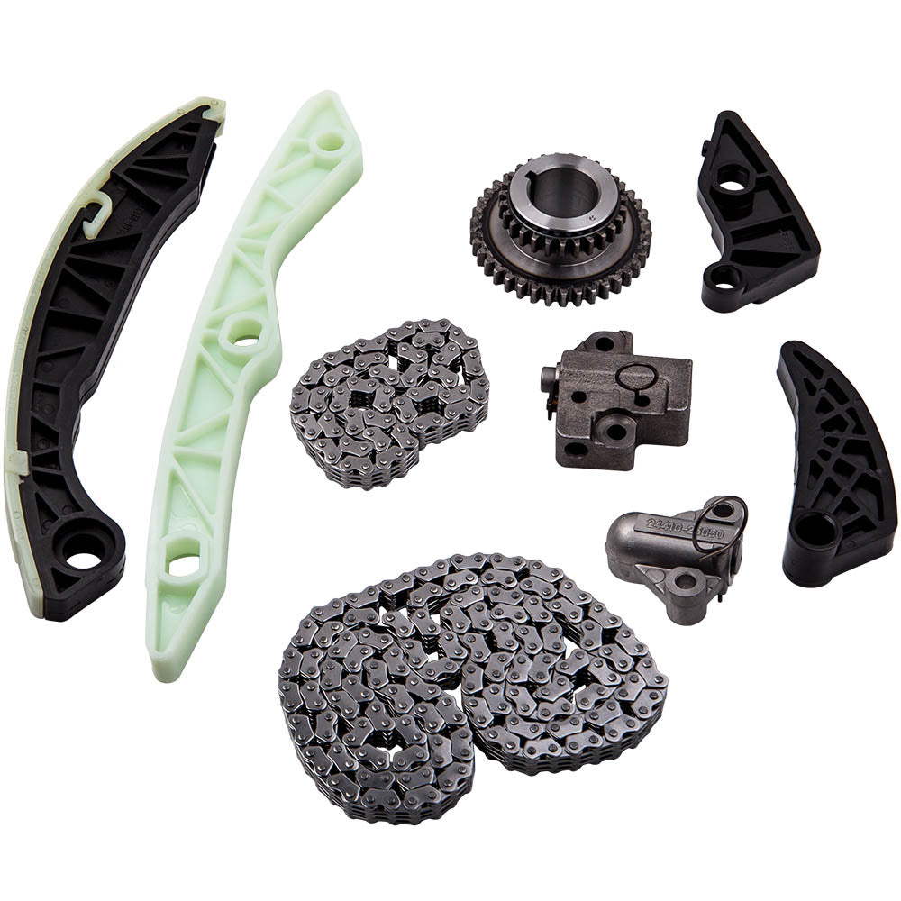 ZNTS Timing Chain Kit W/ Tensioner Fit Dodge Caliber Journey for Jeep Compass for Kia Optima 2.0L 2.4L 18201132