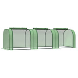 ZNTS Portable Tunnel Greenhouse Outdoor Garden Mini W2181P154741