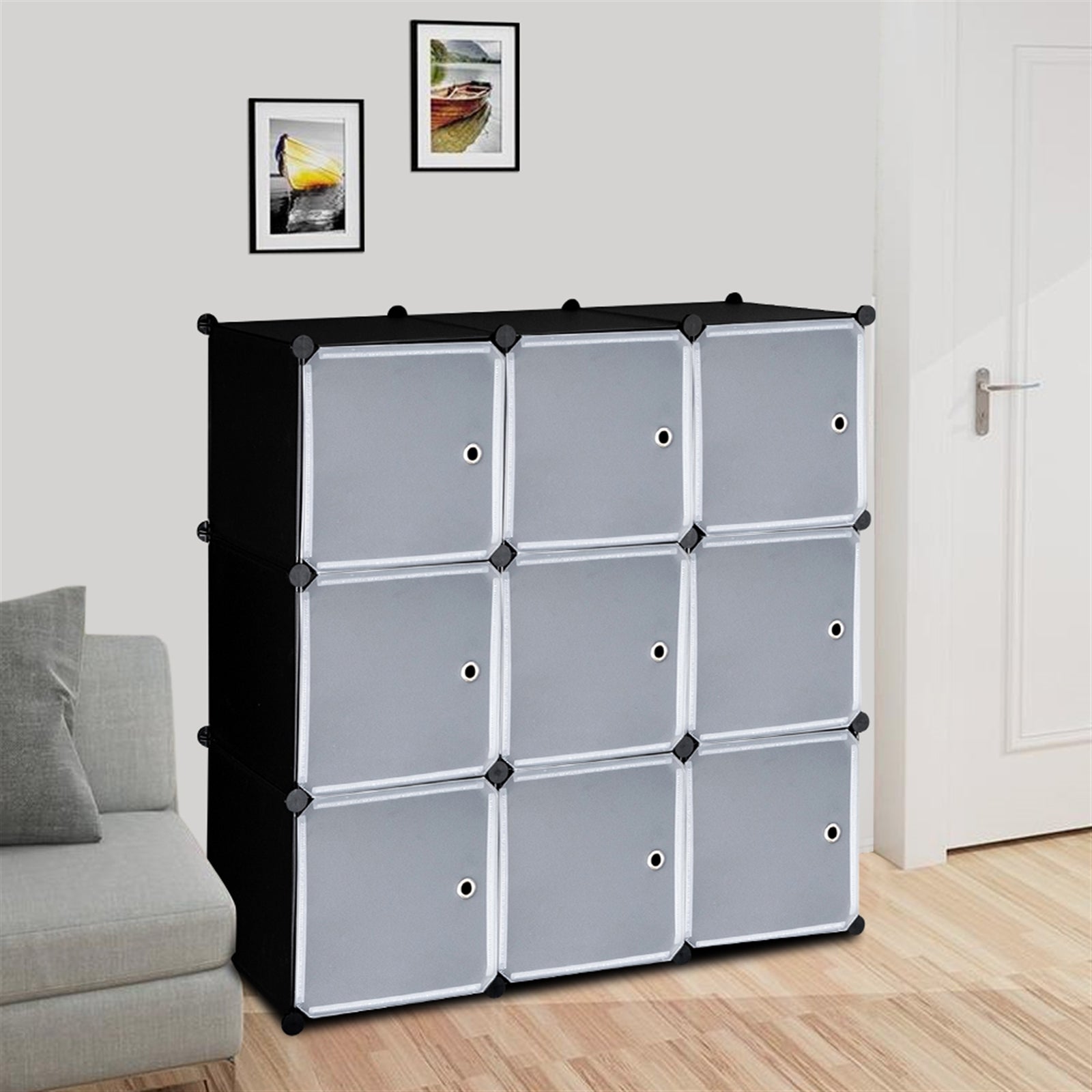 DIY Plastic Cabinet Plastic Storage Cabinet DIY Modular Storage