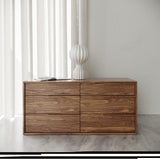 ZNTS Modrest Amberlie Modern Walnut Dresser B04961713