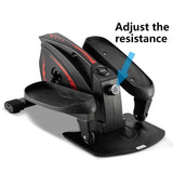 ZNTS Elliptical Trainer ABS Iron Non-electric Model Black & Red 73897522