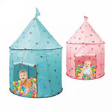 ZNTS Princess Castle Play Tent, Kids Foldable Games Tent House Toy for Indoor & Outdoor Use-Pink 57255453