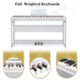 ZNTS GDP-104 88 Keys Full Weighted Keyboards Digital Piano with Furniture 84018536