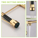 ZNTS Commercial Pull Down Kitchen Sink Faucet Single Handle Modern Kitchen Faucets W122552781