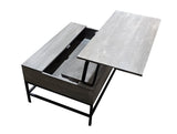 ZNTS T1105-05 Gray Lift Top Coffee Table B009140752