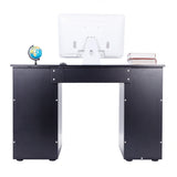 ZNTS 15mm MDF Portable 1pc Door with 3pcs Drawers Computer Desk Black 91807733