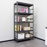 ZNTS Adjustable Heavy Duty Metal Shelving - 5-Tier Storage Shelves, 2000LBS Load, Kitchen, Garage, Pantry 44333229