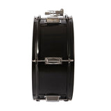 ZNTS 14 x 5.5 inches Professional Marching Snare Drum & Drum Stick & Strap & Wrench Kit Black 19215180