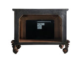 ZNTS ACME Versailles FIREPLACE Cherry Oak Finish AC01315