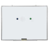 ZNTS Single Sided Magnetic Dry-Erase Whiteboard with Marker & Eraser & 2pcs Magnets 90*60cm 37297944