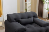 ZNTS Large Size 1 Seater Sofa, Pure Foam Comfy Sofa Couch, Modern Lounge Sofa for Living Room, Apartment W1752P151329