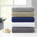 ZNTS 100% Cotton Quick Dry 12 Piece Bath Towel Set B03595008