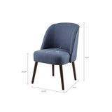 ZNTS Bexley Rounded Back Dining Chair B03548538