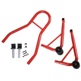 ZNTS Universal High-Grade Steel Rear Stand TD-003-05 for Motorcycle Red 30089318