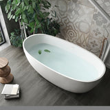 ZNTS Solid Surface Freestanding Bathtub 20S01104-65