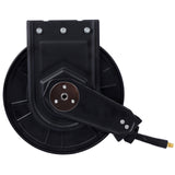 ZNTS Retractable Air Hose Reel With 3/8" Inch x 50' Ft,Heavy Duty Steel Hose Reel Auto Rewind W46566958