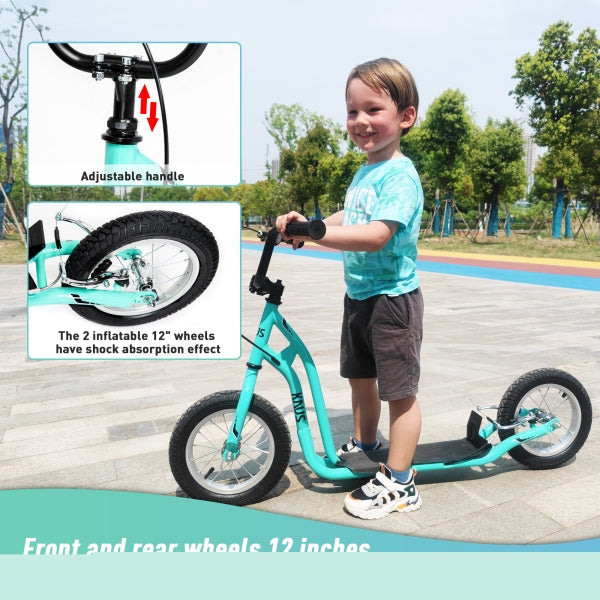 ZNTS 16 " for Kids Ages 6-12 Adult with Big Wheels, Lightweight Durable Steel Frame W1511115067