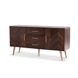 ZNTS Wood Sideboard 17 In. W X 32 In. H W1978120469