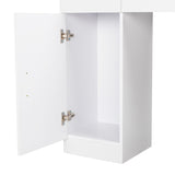 ZNTS 15 Cm E0 Particleboard Pitted Surface 1 Door 2 Drawers 3 Layers Rack Legs Hairdressing Cabinet 91797209