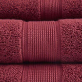 ZNTS 100% Cotton 8 Piece Antimicrobial Towel Set B03599330