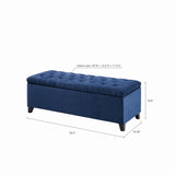 ZNTS Tufted Top Soft Close Storage Bench B03548182