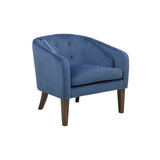 ZNTS Upholstered Tufted Mid-Century Accent Chair B03548594