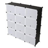 ZNTS Portable Shoe Rack Organizer 48 Pair Tower Shelf Storage Cabinet Stand Expandable for Heels, Boots, 72352071