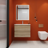 ZNTS 30" Bathroom Vanity With Gel Basin Top W99965571