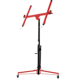 ZNTS Drywall Lift Panel 11' Lift Drywall Panel Hoist Jack Lifter, RED+BLACK W465121422